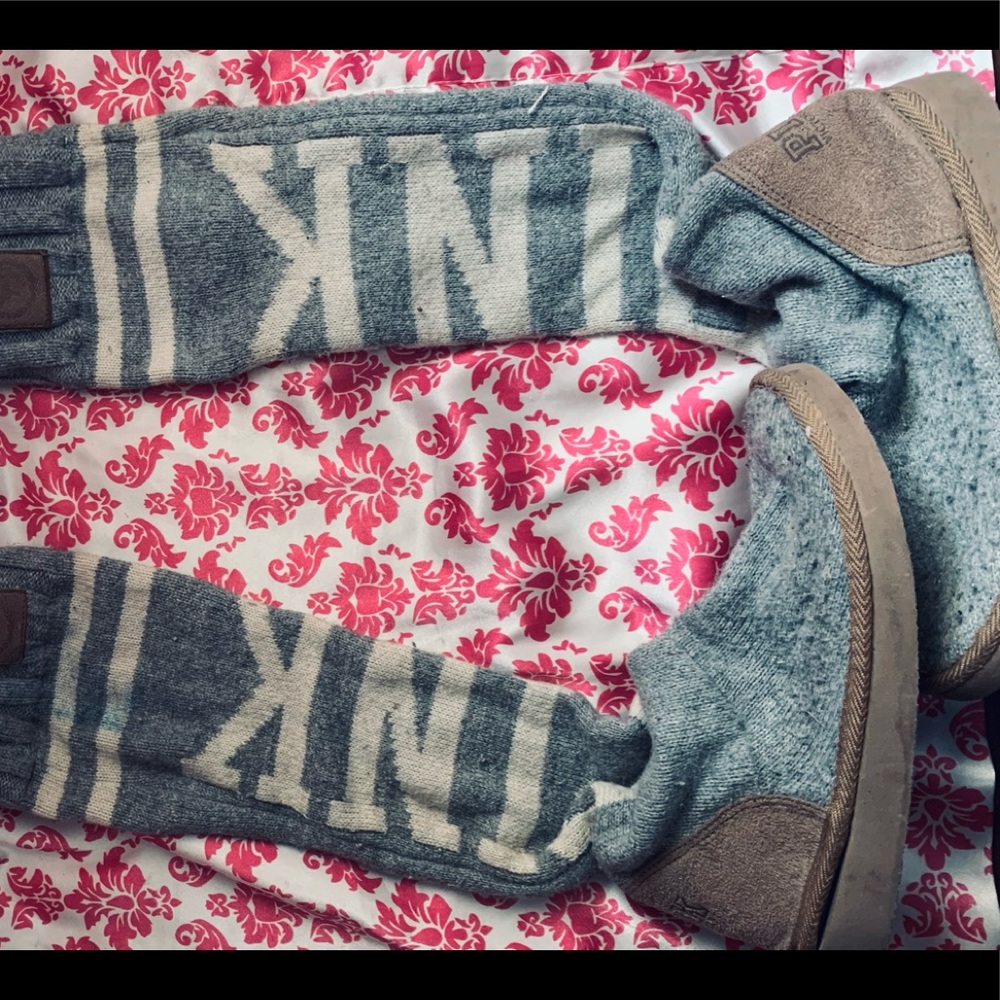 Victoria Secret PINK mukluk boots